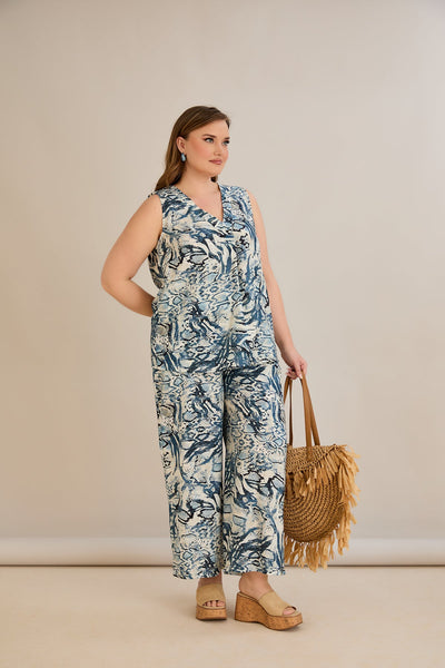 Set aus 2 Teilen: Hose + Top - 10750