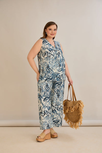 Set aus 2 Teilen: Hose + Top - 10750