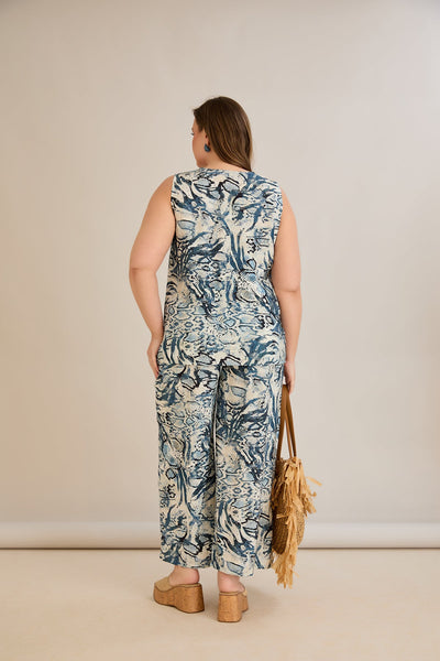 Set aus 2 Teilen: Hose + Top - 10750