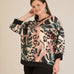 Elegante Bluse - Mehrfarbig