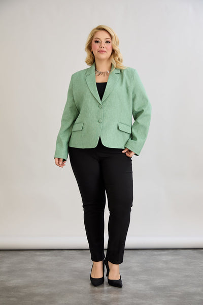 Moderne Kurzjacke  - Grün