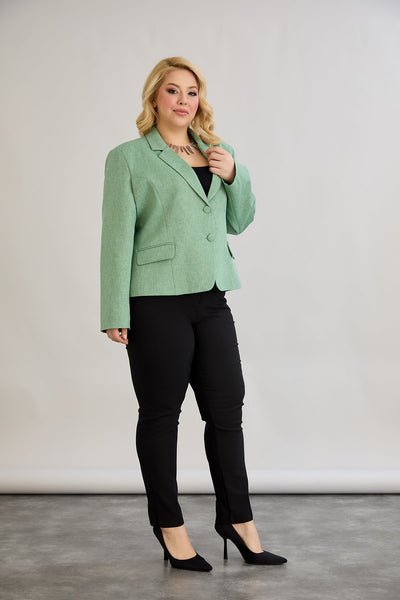 Moderne Kurzjacke  - Grün