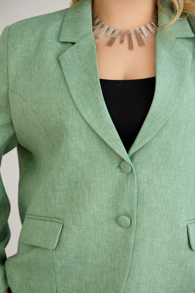 Moderne Kurzjacke  - Grün