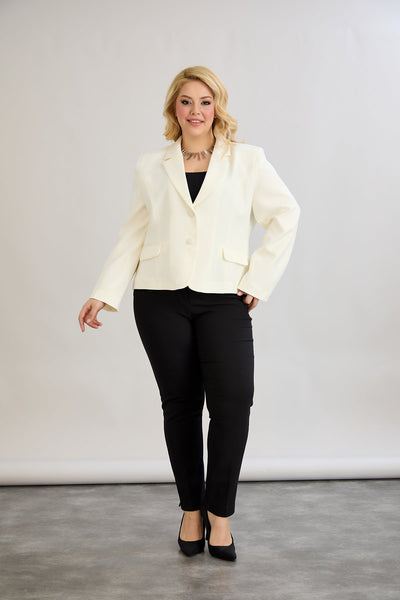 Moderne Kurzjacke  - Champaignfarbe