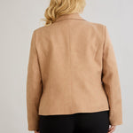 Moderne kurze Jacke - Mocca – Mocca