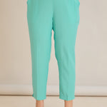 Leichte, elastische Sommerhose - Aqua – Aqua