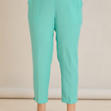 Leichte, elastische Sommerhose - Aqua – Aqua