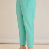 Leichte, elastische Sommerhose - Aqua – Aqua
