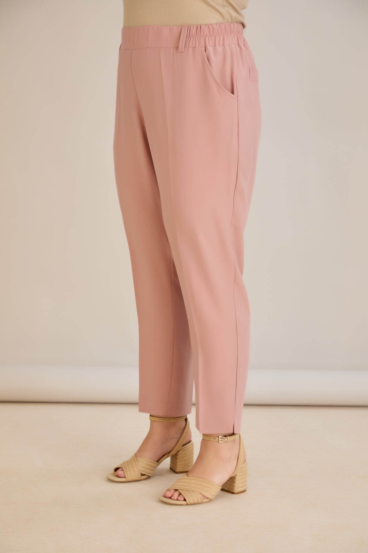 Leichte, elastische Sommerhose - Pastel – Pastel