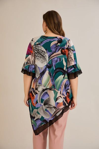 Chiffon Tunika - Multifarbe