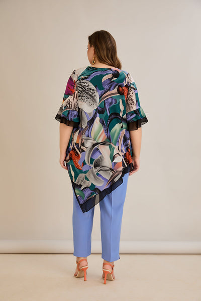 Chiffon Tunika - Multifarbe