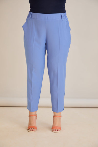 Leichte, elastische Sommerhose - Violet