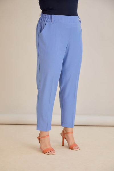 Leichte, elastische Sommerhose - Violet