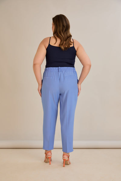 Leichte, elastische Sommerhose - Violet