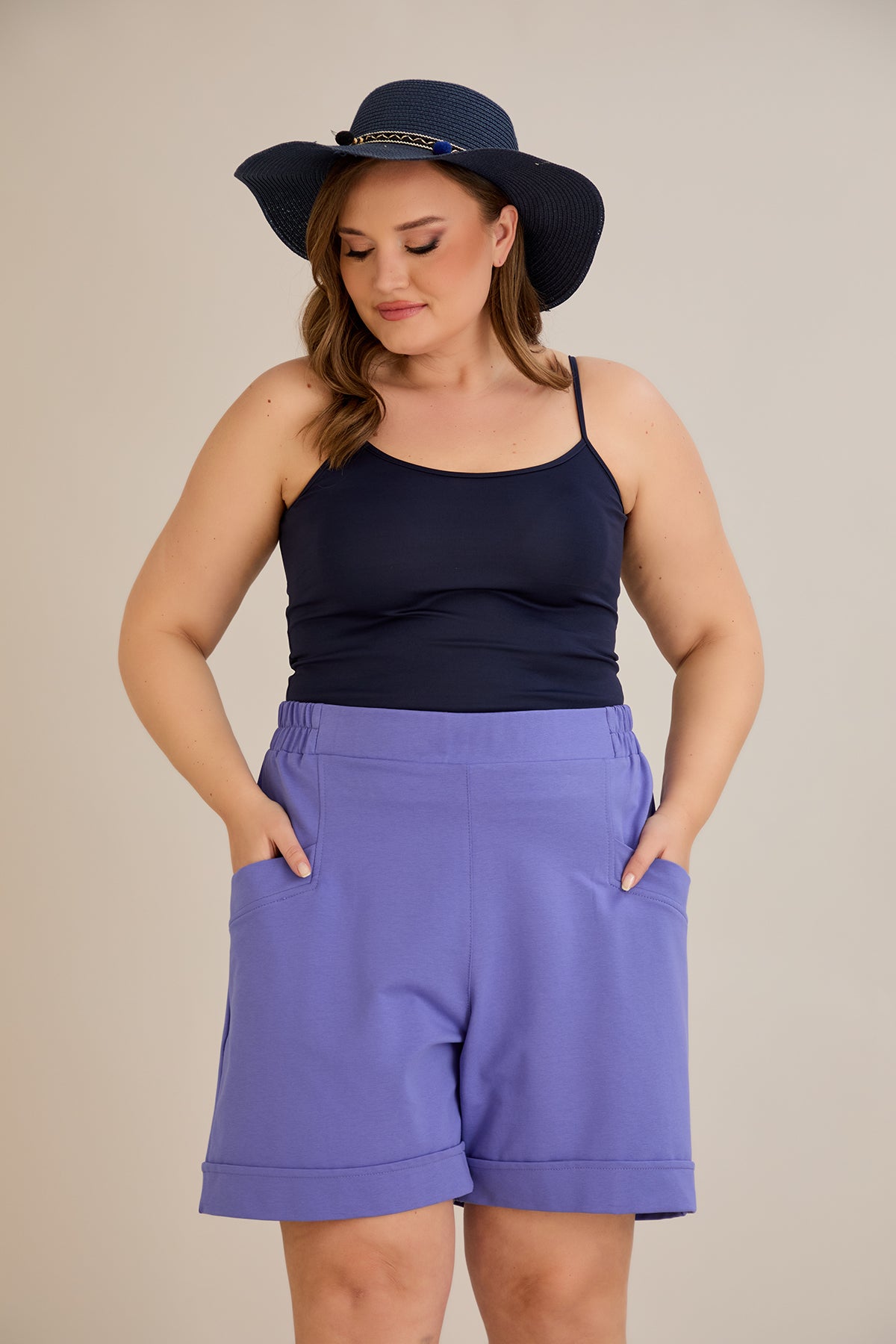 Kurze Hosen - Lila