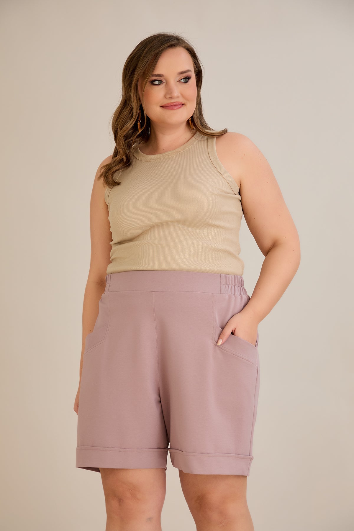 Kurze Hose - Rosa