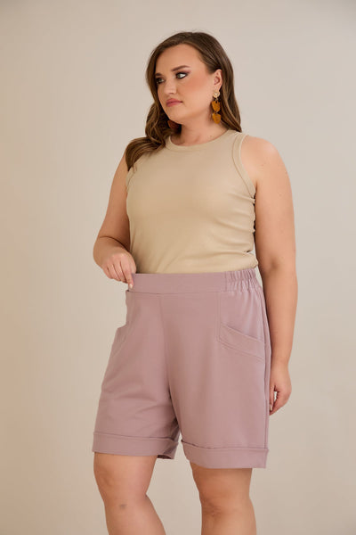 Kurze Hose - Rosa