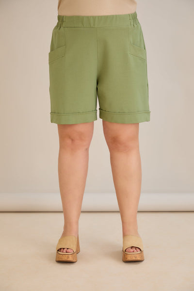 Kurze Hose - Grün