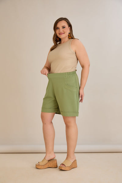 Kurze Hose - Grün