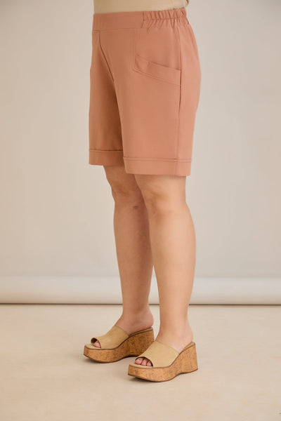 Kurze Hosen - Mocca