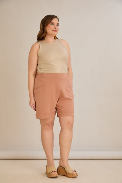 Kurze Hosen - Mocca