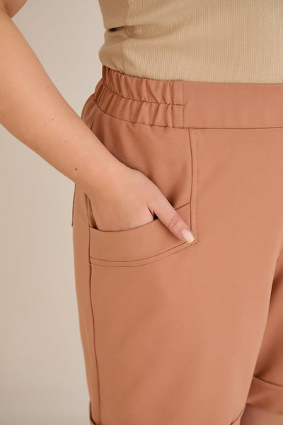 Kurze Hosen - Mocca