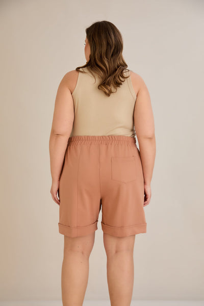 Kurze Hosen - Mocca