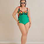 Badeanzug mit Print - Havana – Multifarbe