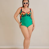 Badeanzug mit Print - Havana – Multifarbe