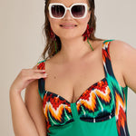 Badeanzug mit Print - Havana – Multifarbe