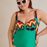 Badeanzug mit Print - Havana – Multifarbe