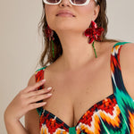 Badeanzug mit Print - Havana – Multifarbe