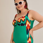 Badeanzug mit Print - Havana – Multifarbe