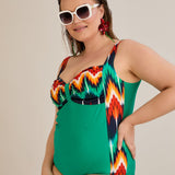 Badeanzug mit Print - Havana – Multifarbe