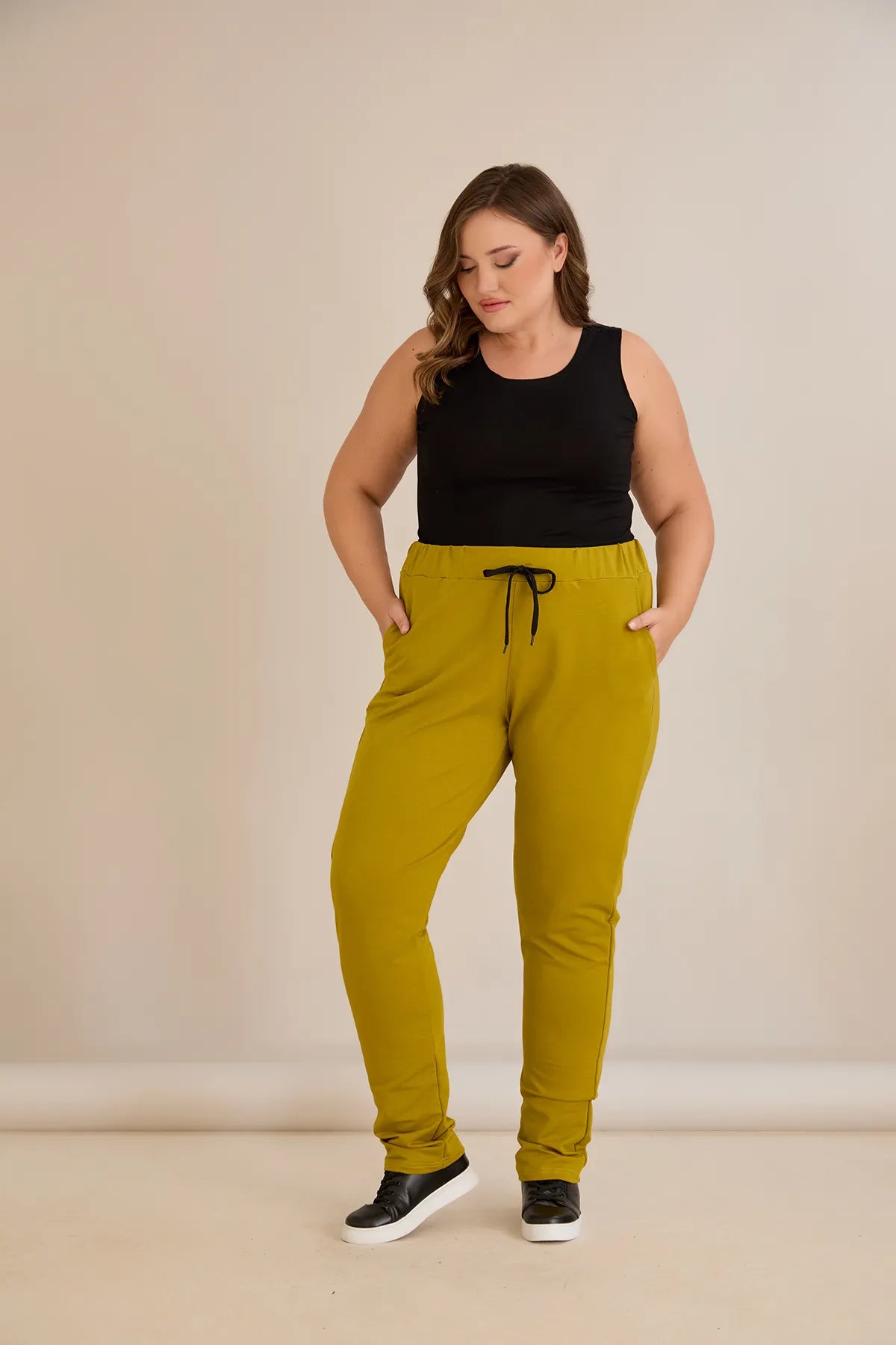 Sporthose Daily Classic – Senfgelb – Senf