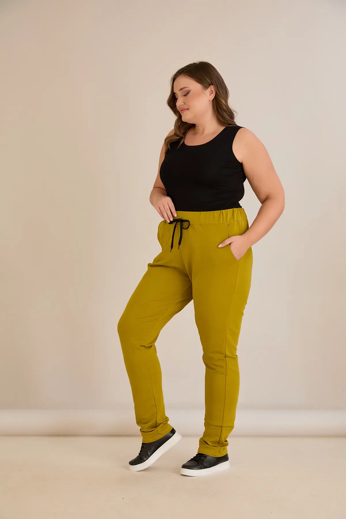 Sporthose Daily Classic – Senfgelb – Senf