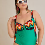 Badeanzug mit Print - Havana – Multifarbe