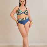 Bikini mit verstellbarem Cup und Bügelunterstützung - Ocean – Multifarbe