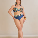 Bikini mit verstellbarem Cup und Bügelunterstützung - Ocean – Multifarbe