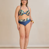 Bikini mit verstellbarem Cup und Bügelunterstützung - Ocean – Multifarbe
