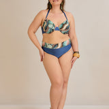Bikini mit verstellbarem Cup und Bügelunterstützung - Ocean – Multifarbe