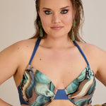 Bikini mit verstellbarem Cup und Bügelunterstützung - Ocean – Multifarbe