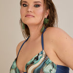 Bikini mit verstellbarem Cup und Bügelunterstützung - Ocean – Multifarbe
