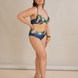 Bikini mit verstellbarem Cup und Bügelunterstützung - Ocean – Multifarbe