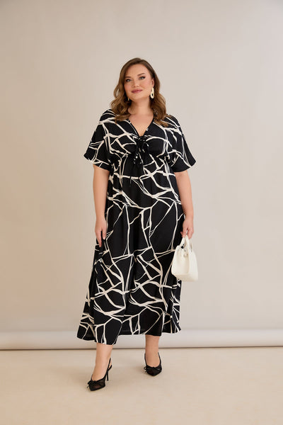 Luftiges Maxikleid aus Viskose