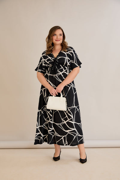 Luftiges Maxikleid aus Viskose