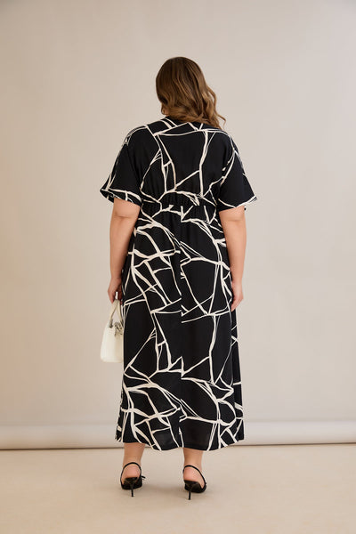 Luftiges Maxikleid aus Viskose