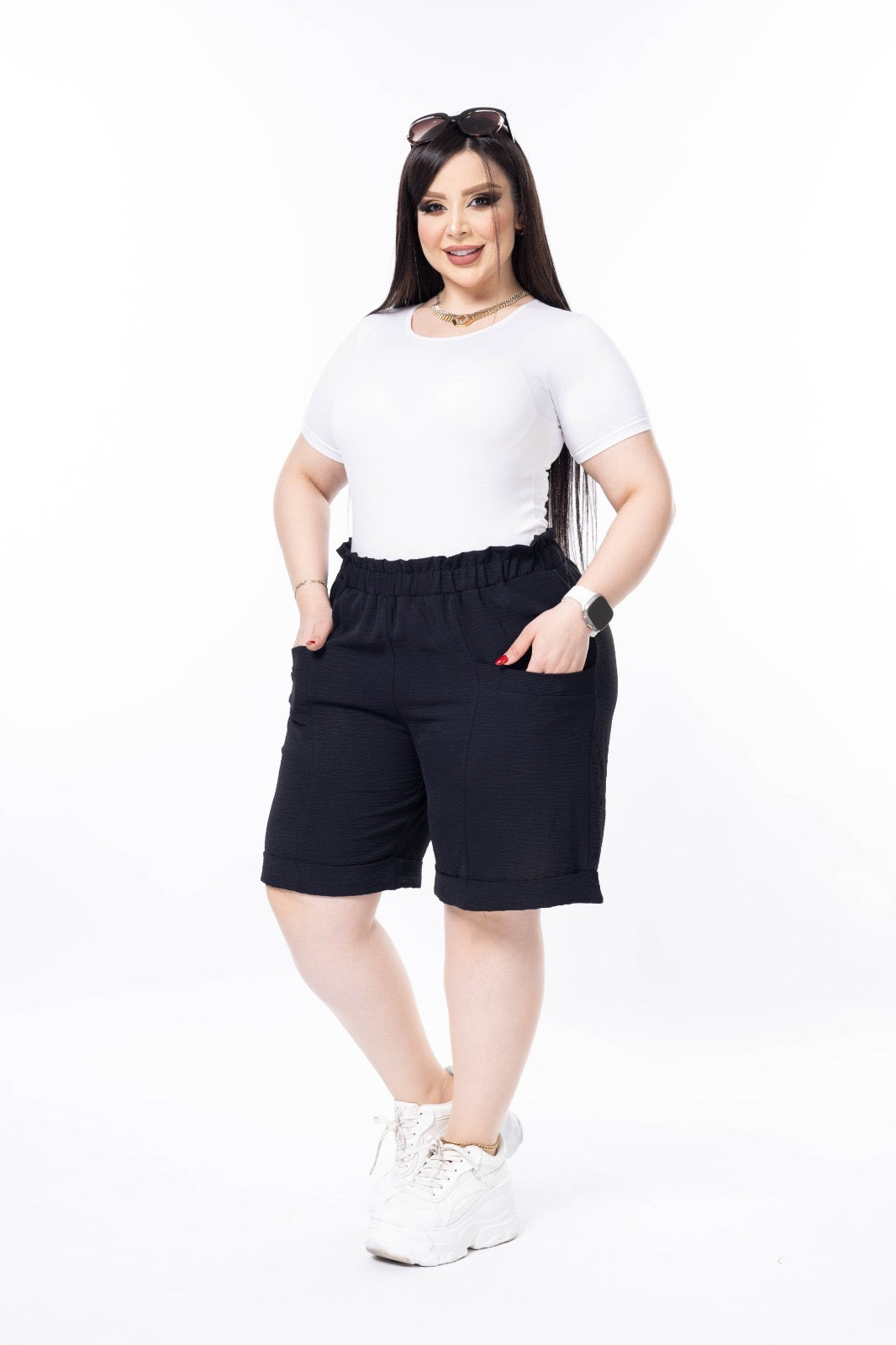 Kurze Shorts - Schwarz