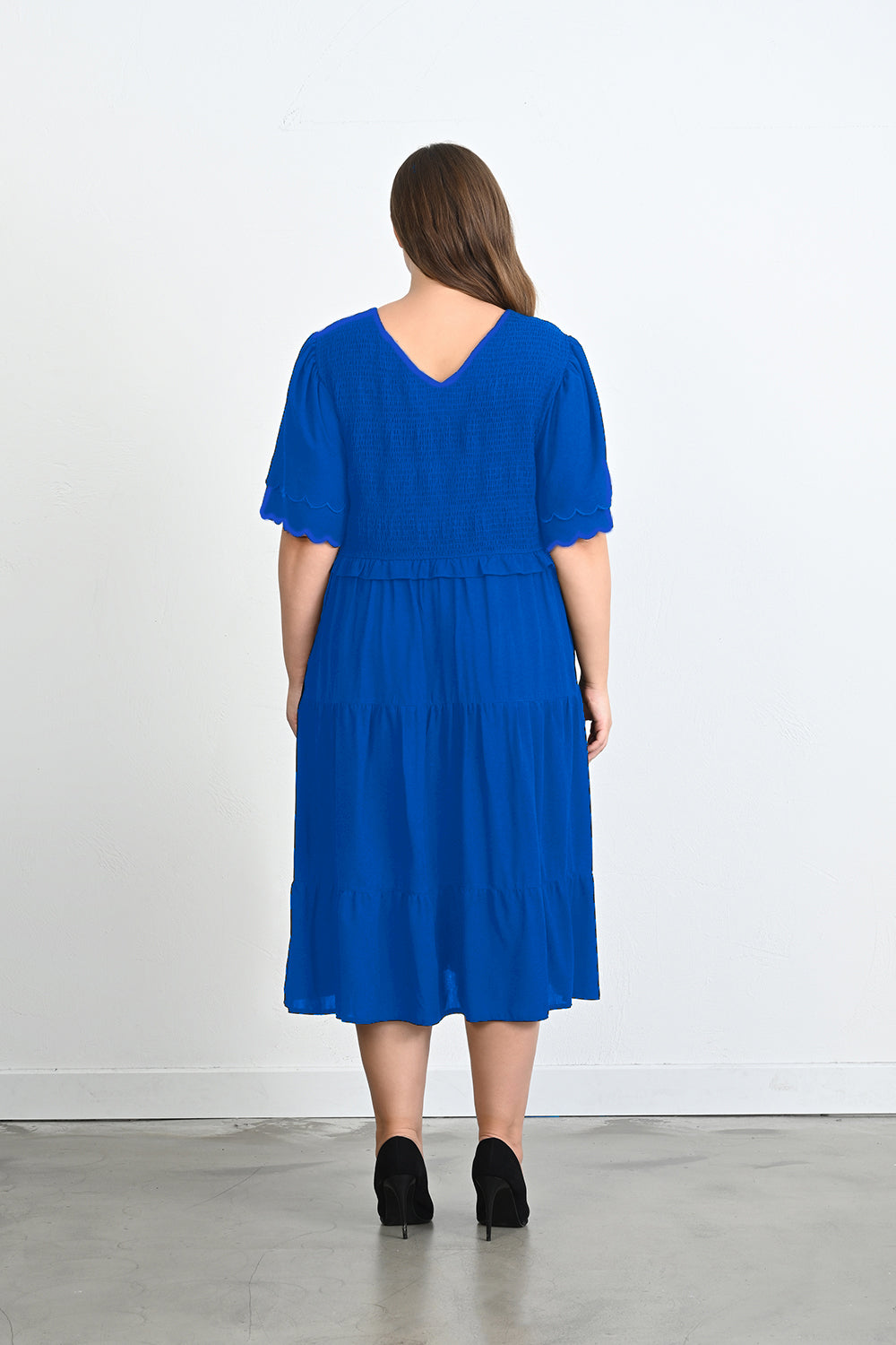 Attraktives Sommerkleid in Blau