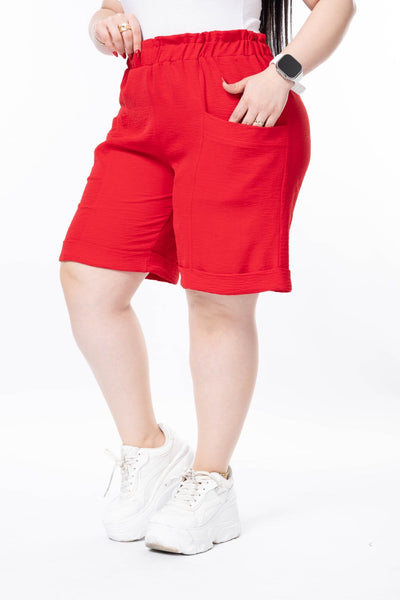 Kurze Hosen - Rot